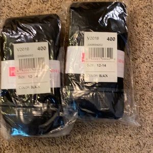 Children’s place black tights girls size 12/14